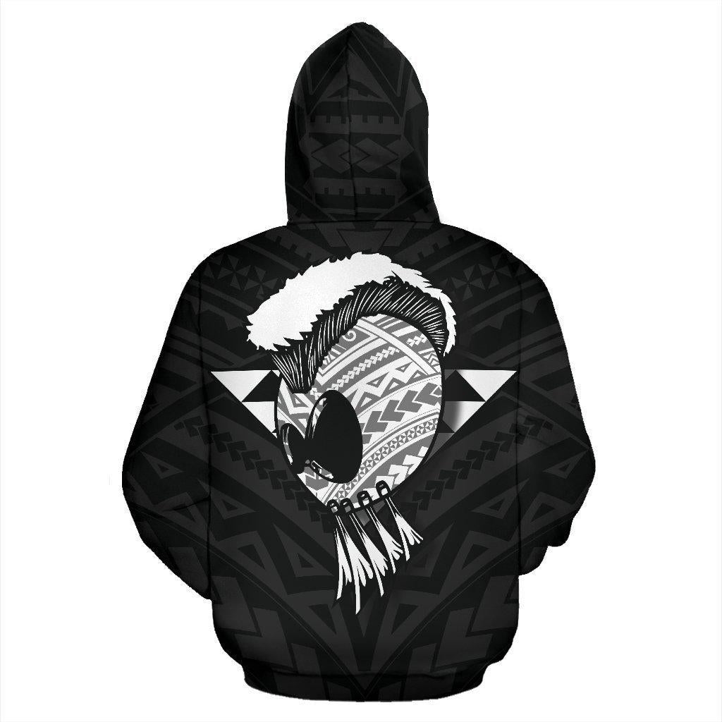 Hawaii Warrior Helmet Art - 3D Hoodie