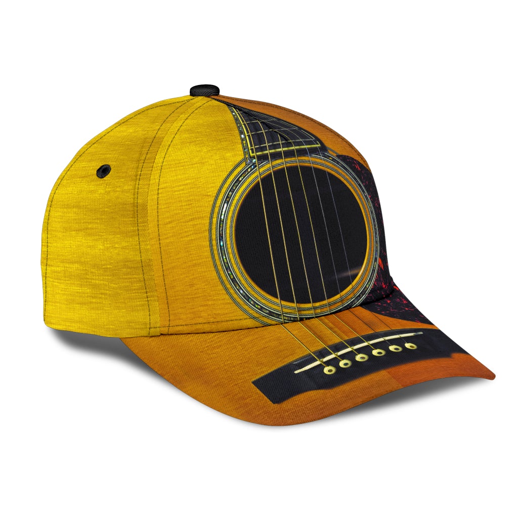 Guitar Gift Music Lover Style – Classic Cap