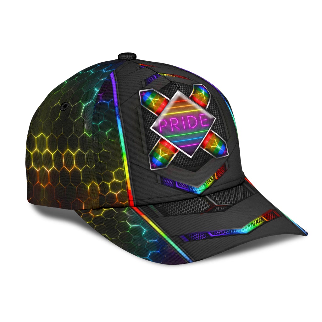 Pride Neon Pattern Vibes – Classic Cap