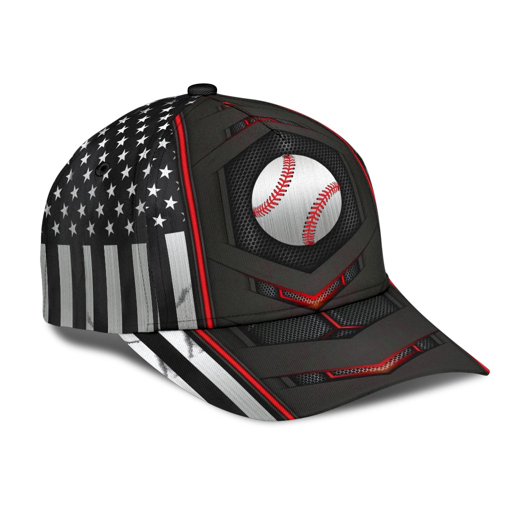 Baseball Red Flag Carbon – Classic Cap
