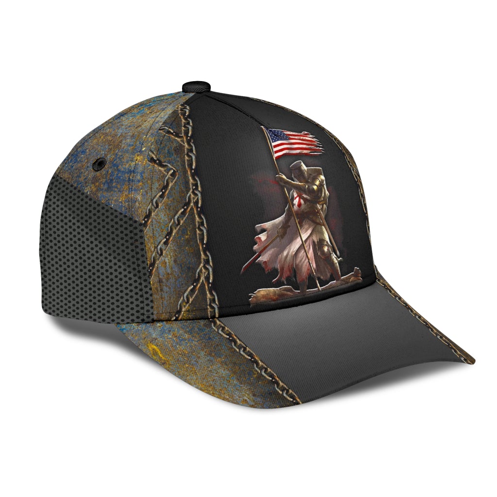 Knight Templar Medieval Warrior Style – Classic Cap