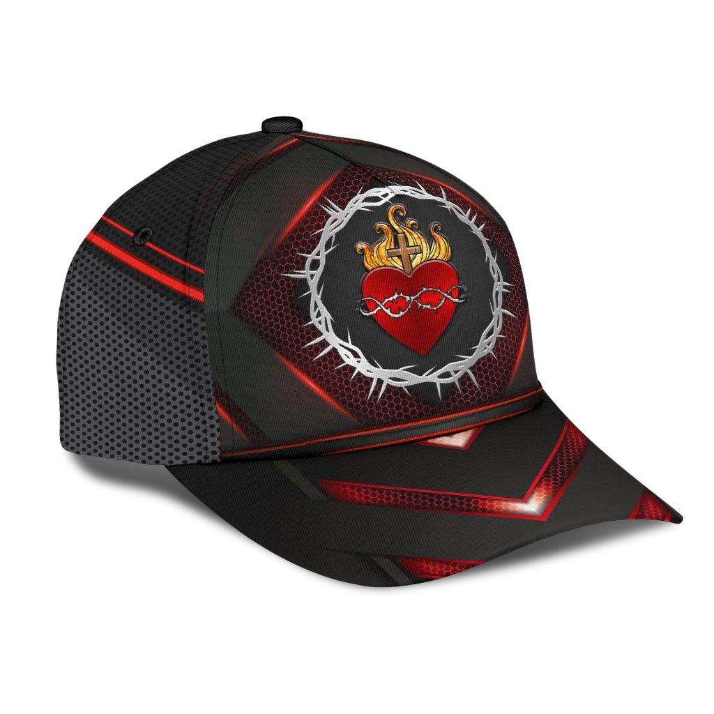 Sacred Heart Faith Message – Classic Cap