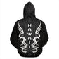 Hawaii Turtle Tribal Gray Armor Art - 3D Hoodie