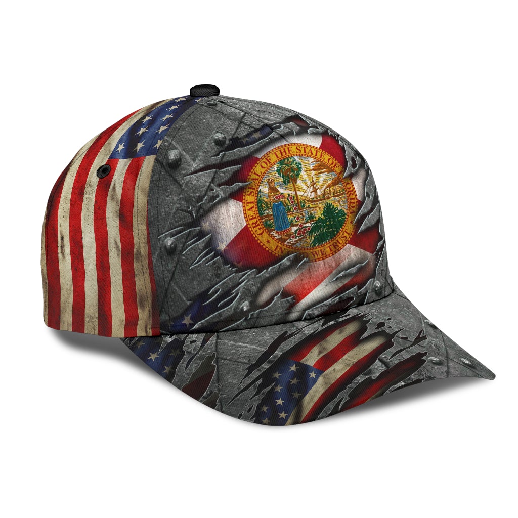 Florida US Flag State Pride – Classic Cap