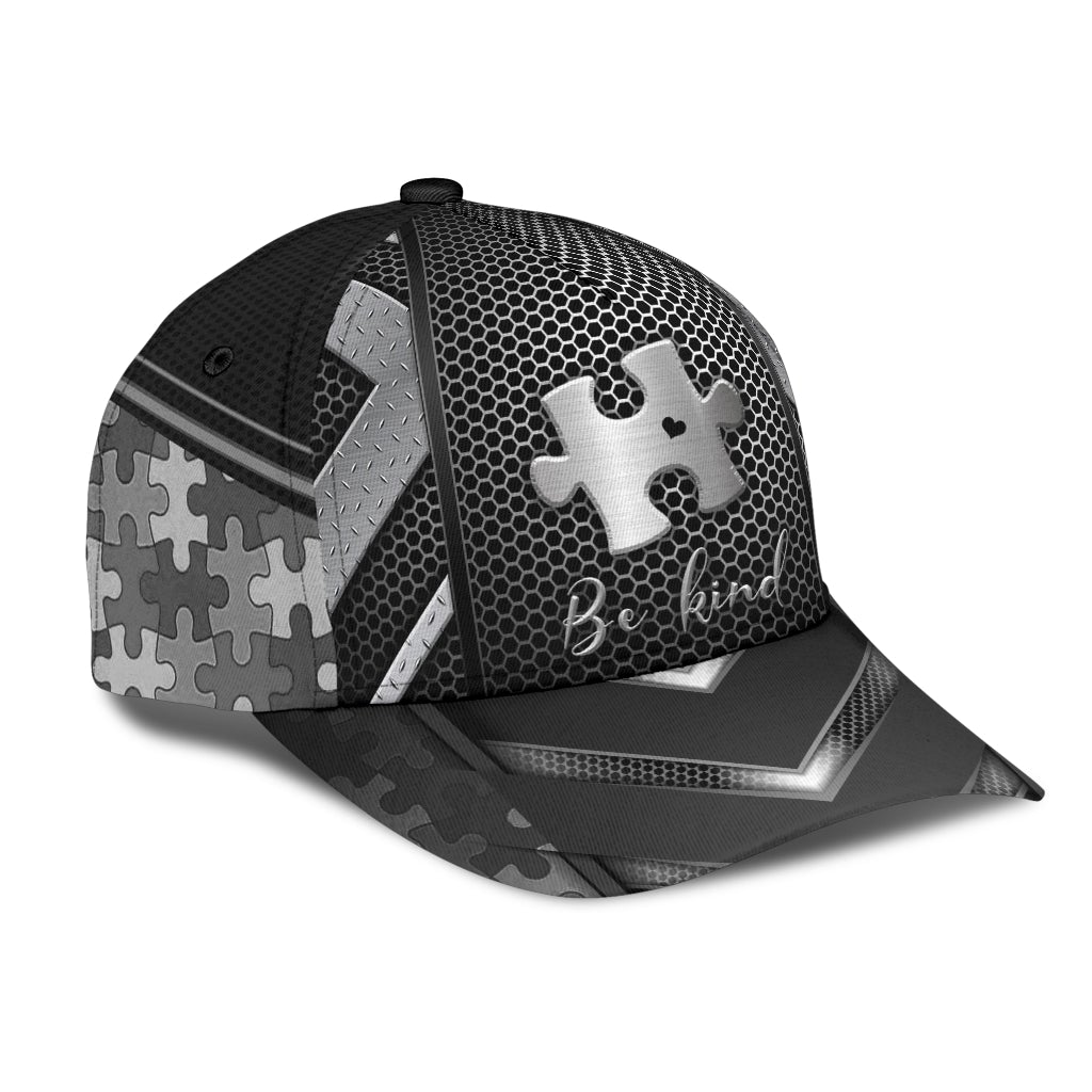 Autism Metal Pattern Awareness Style – Classic Cap