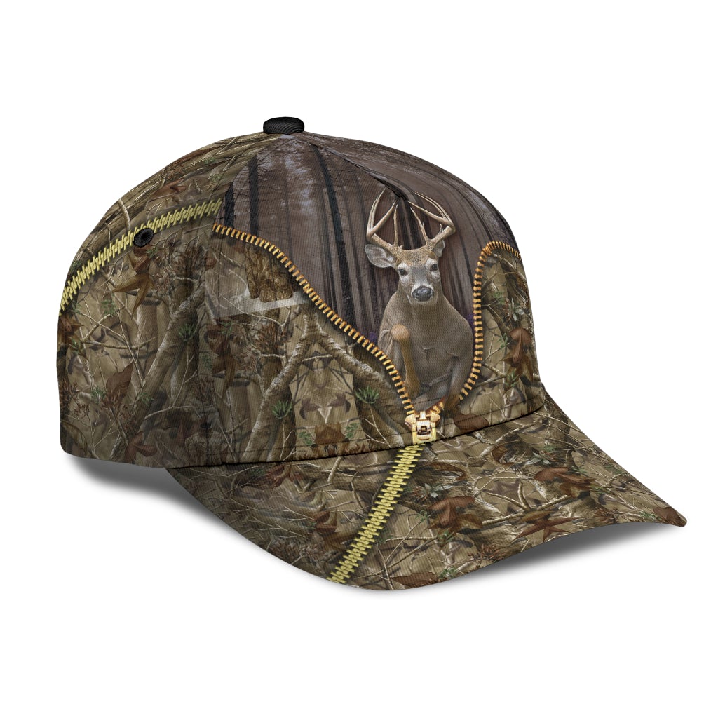Deer Hunter Outdoor Wildlife Theme – Classic Cap