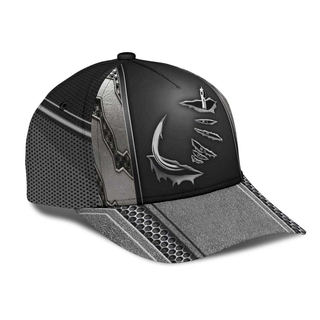 Fishing Hook Angler Lifestyle Theme – Classic Cap