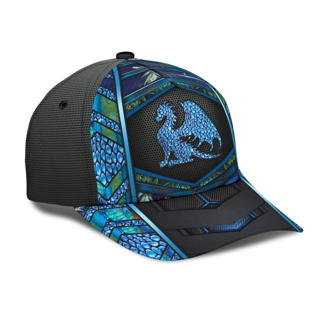 Flower Dragon Fantasy Nature Style – Classic Cap