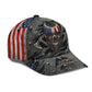 Viking American Flag Vibes – Classic Cap