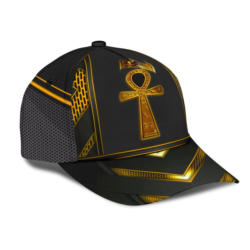 Ancient Egypt Ankh Symbol Style – Classic Cap