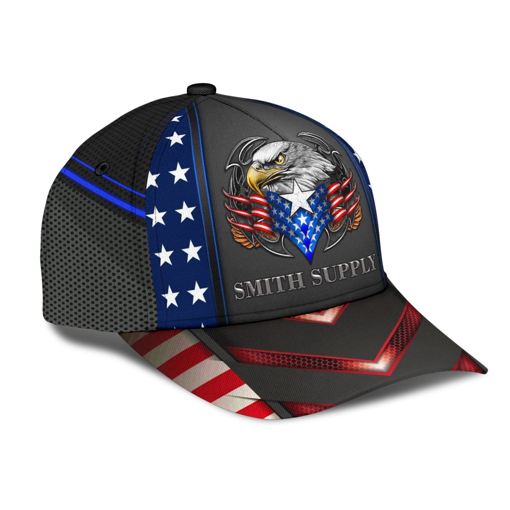 Smith Supply Eagle American Patriotic Style – Classic Cap