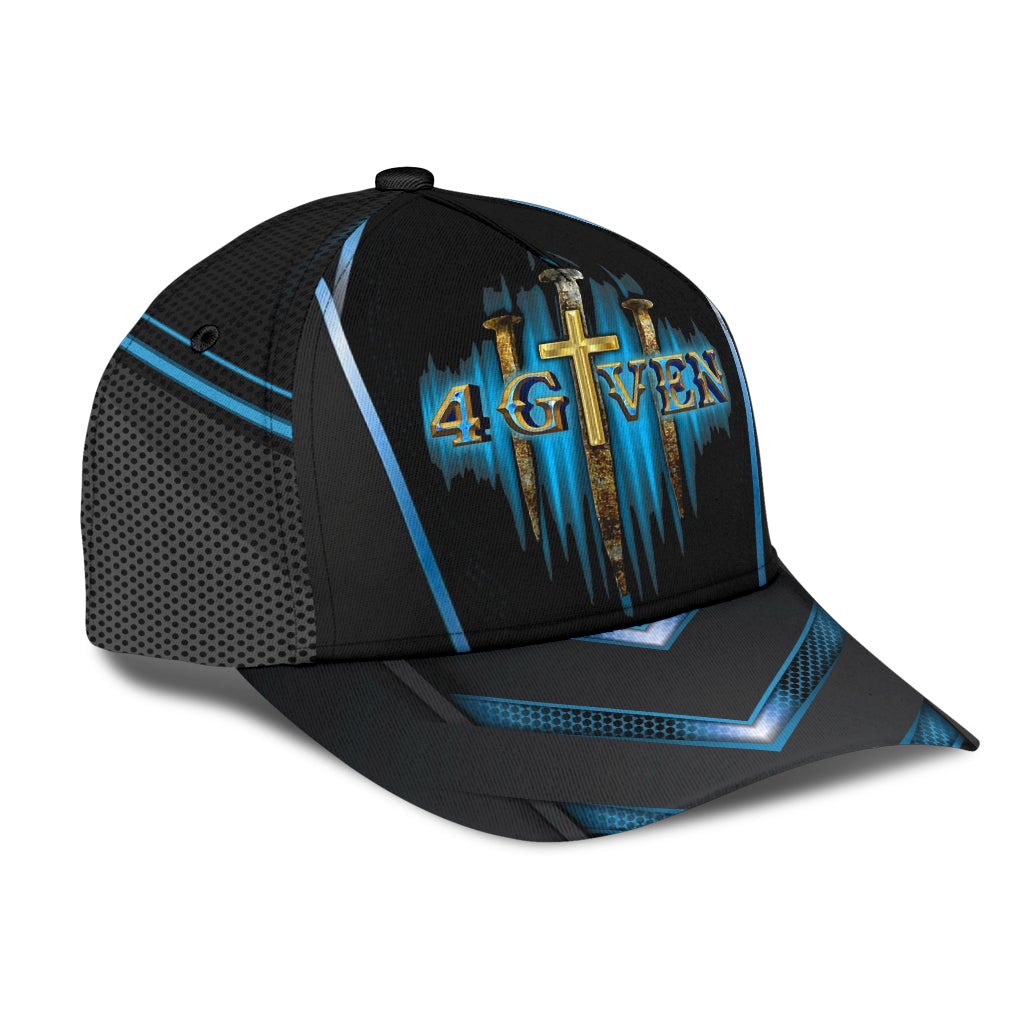 Faith Cross Nails Forgiven – Classic Cap