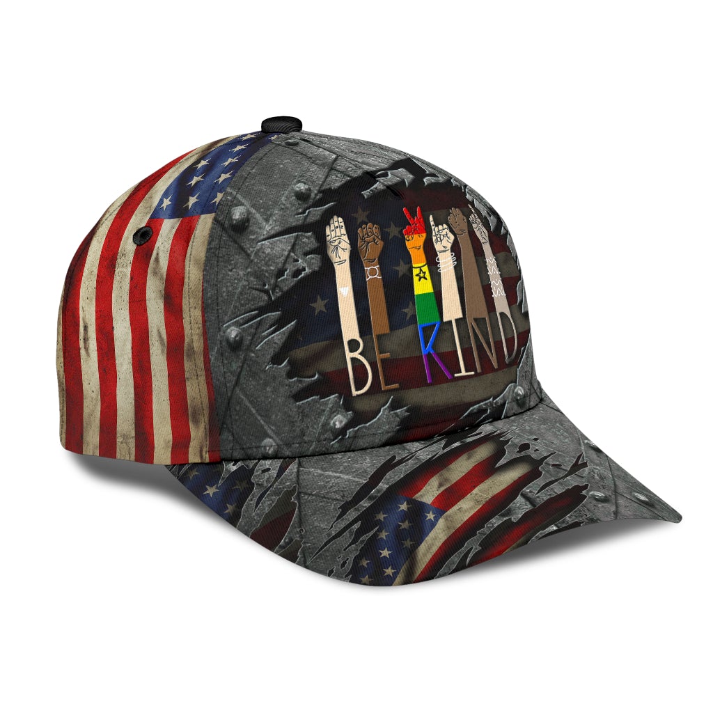 LGBT Be Kind Equality Message – Classic Cap