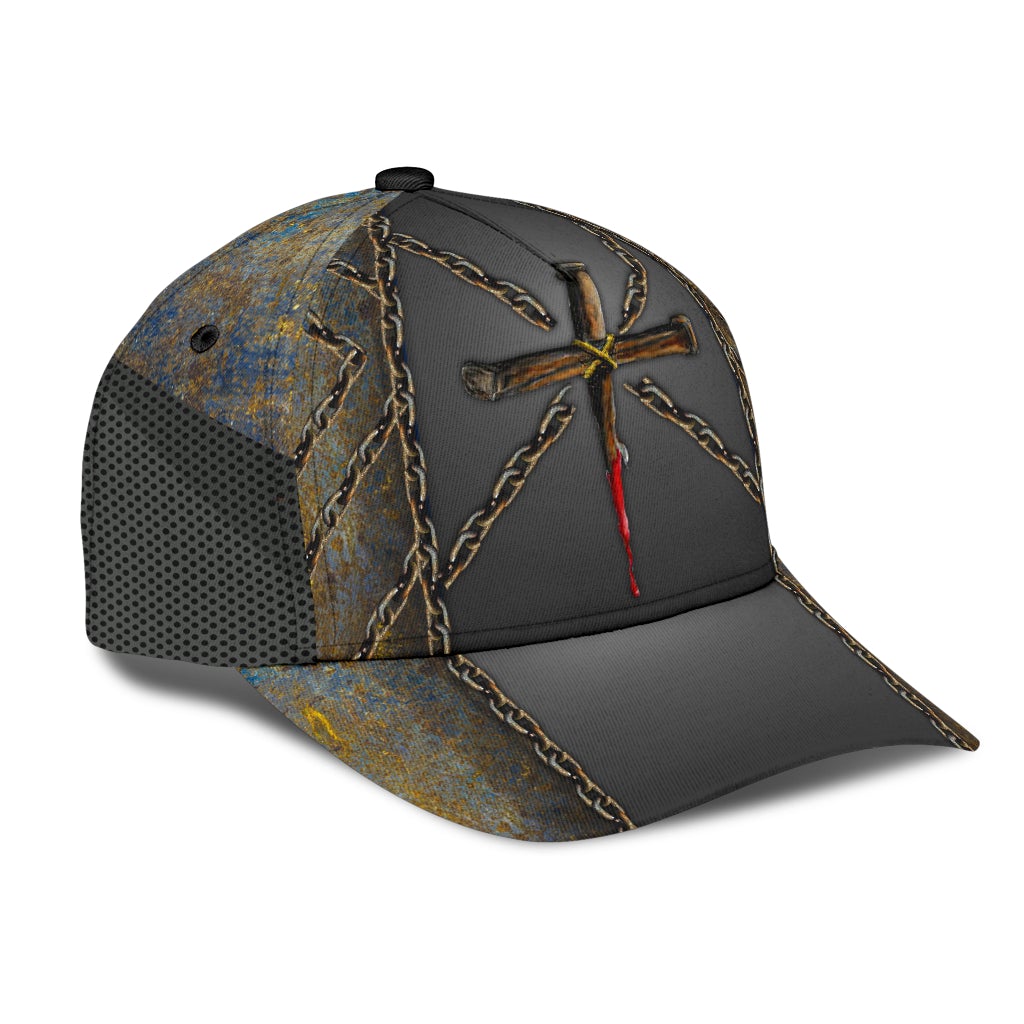 Faith Breaks Every Chain Cross – Classic Cap