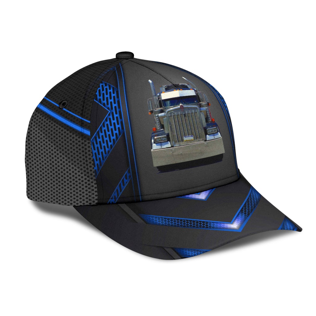 Truck Job Blue Pattern – Classic Cap
