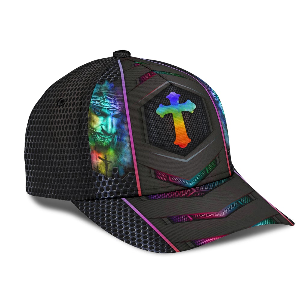 Faith Cross Metal Tear Style – Classic Cap