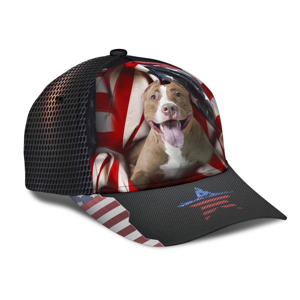 American Pitbull Strong Dog Style – Classic Cap