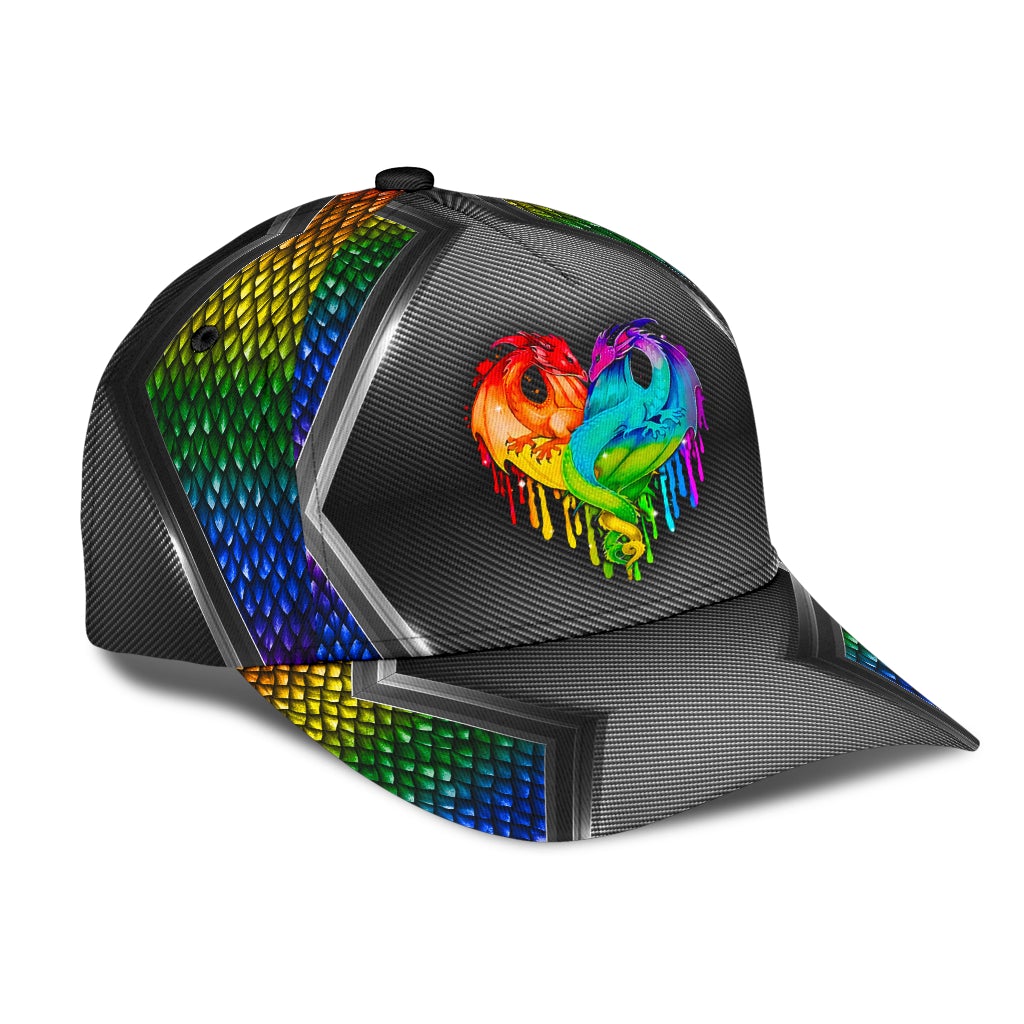 LGBT Dragon Pattern Fantasy Style – Classic Cap