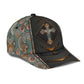 Jesus Cross Mandala Spiritual Style – Classic Cap