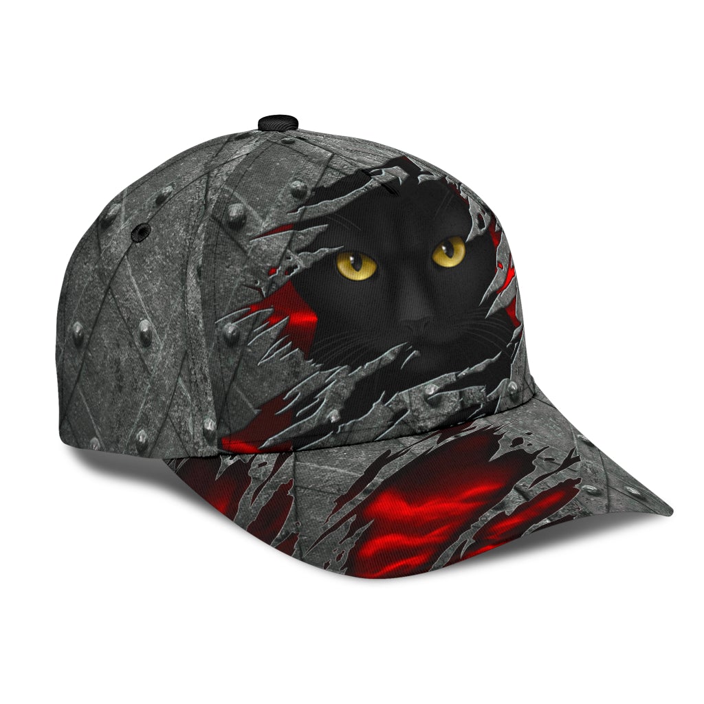 Mystery Black Cat Dark Style – Classic Cap