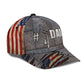 Custom Fishing Number 1 Dad Fathers Day Gift – Classic Cap