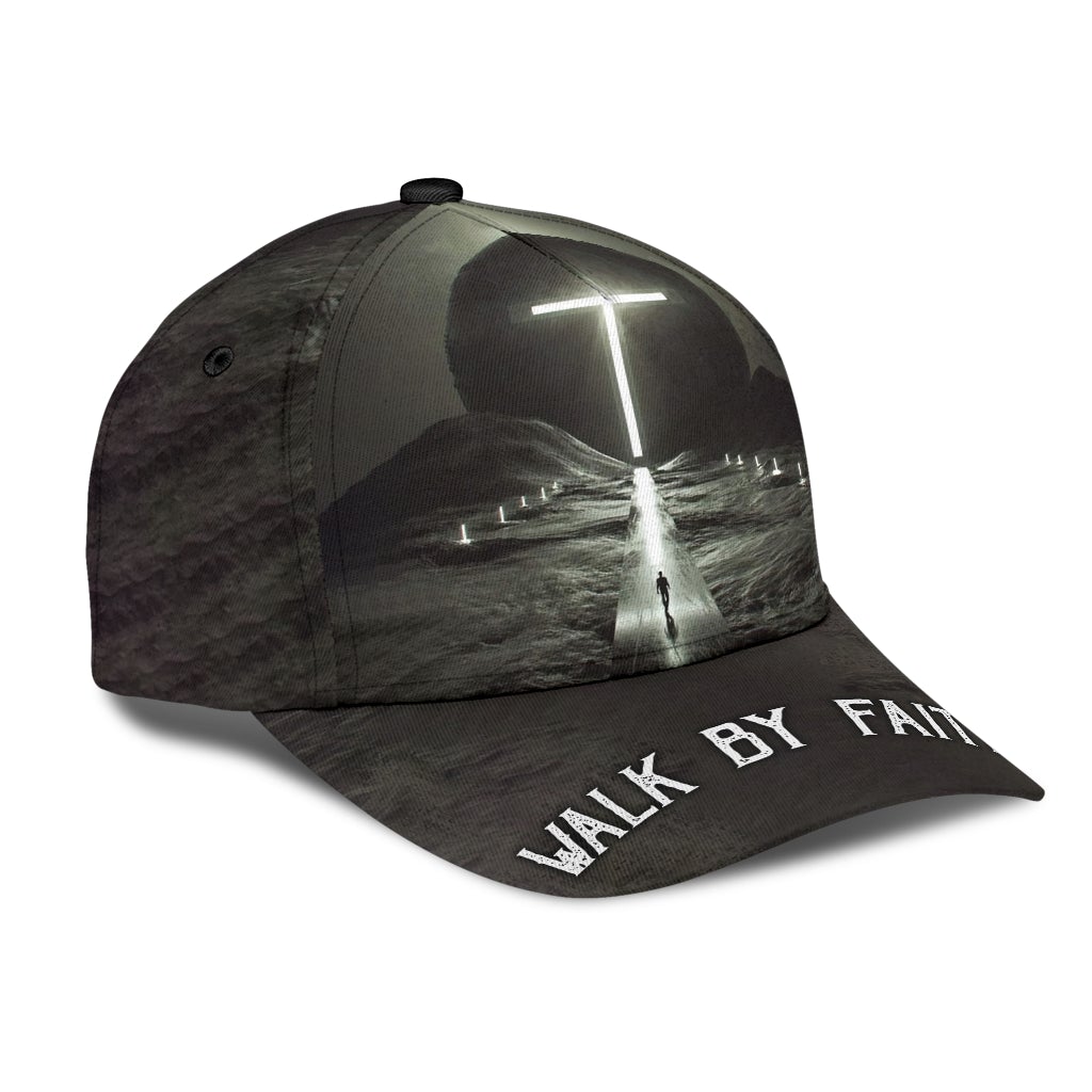Walk By Faith Black Style – Classic Cap