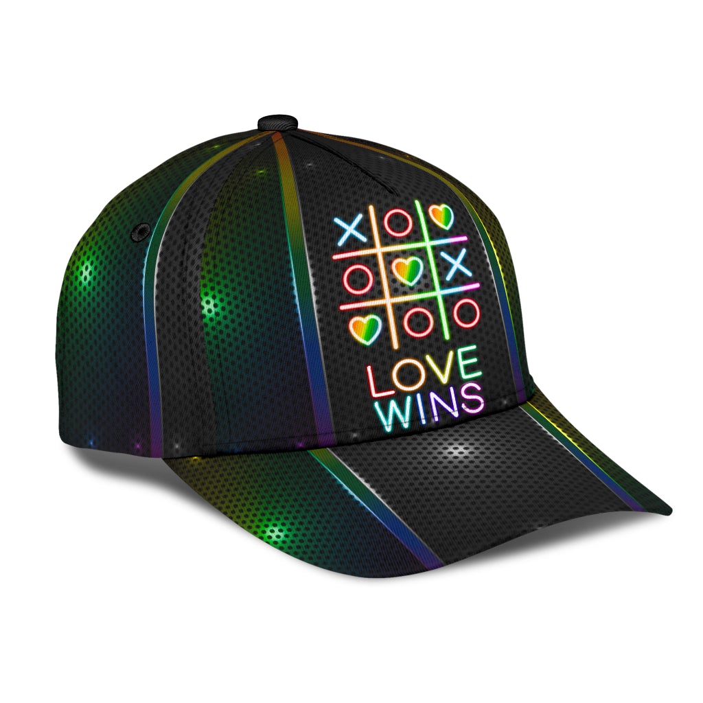 LGBT Love Wins Pride Message – Classic Cap