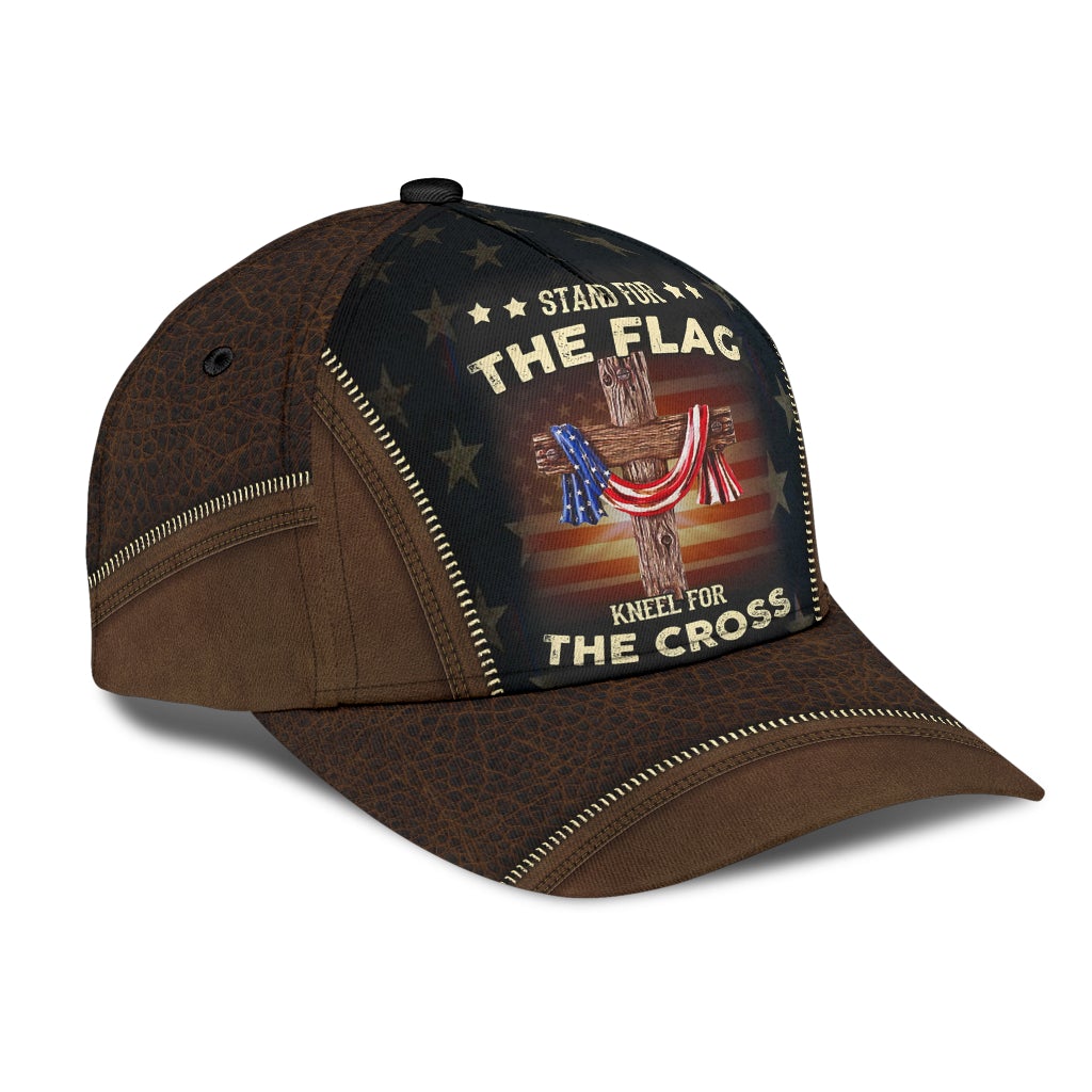Stand For Flag Kneel For Cross – Classic Cap