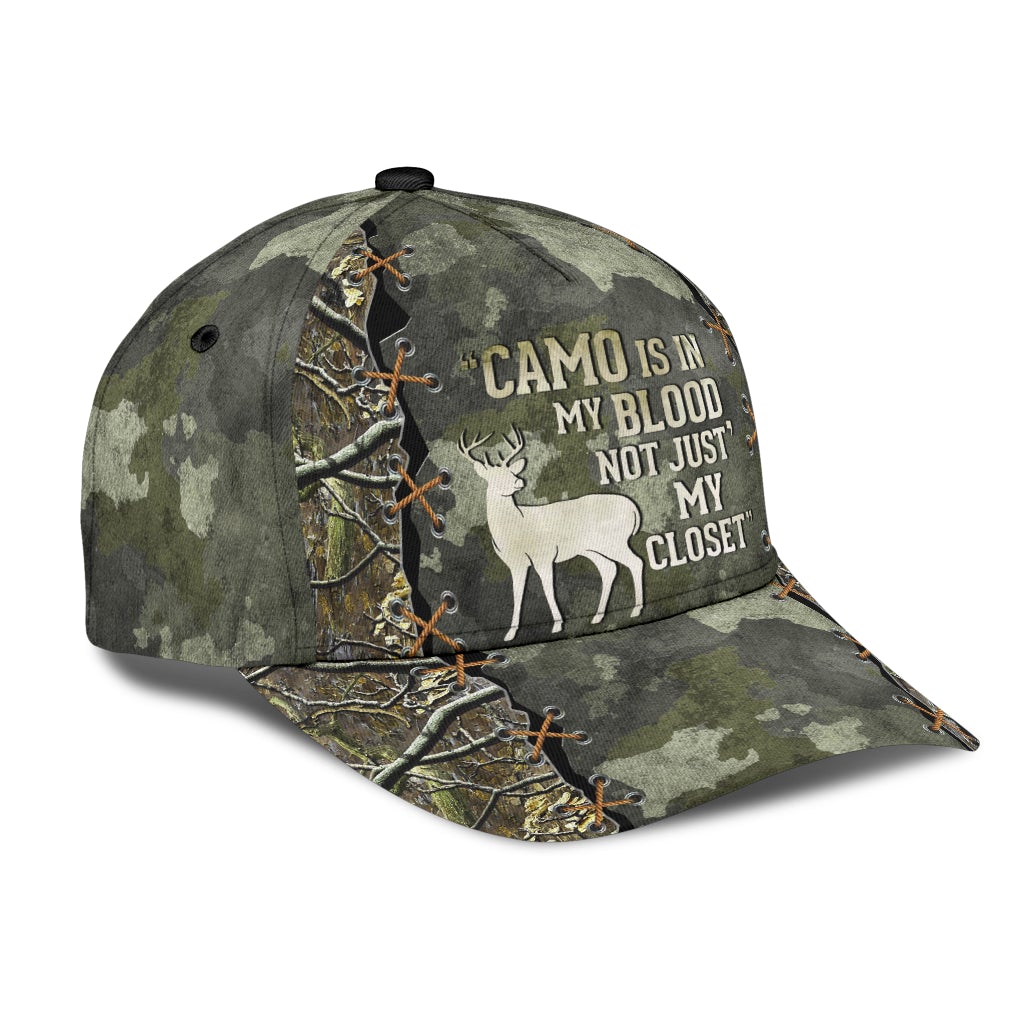 Hunting Camo In My Blood – Classic Cap