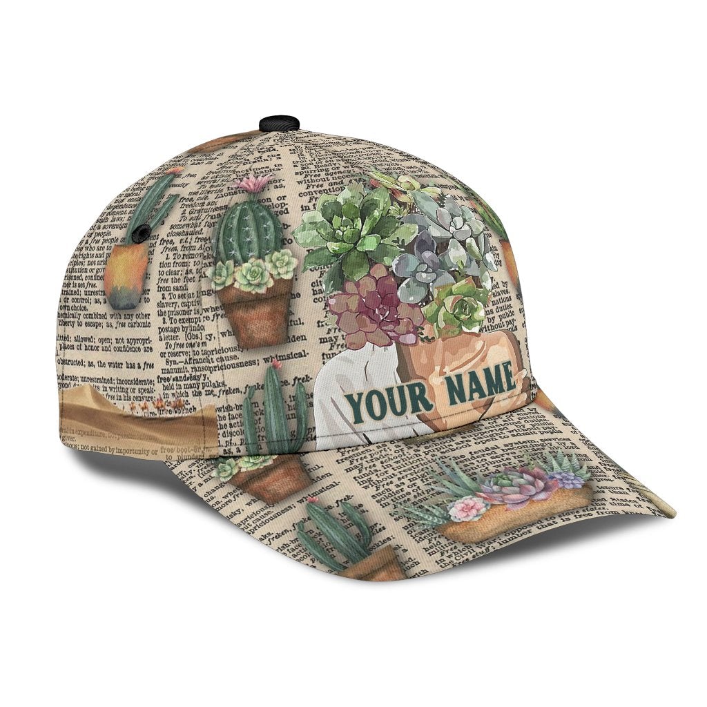 Custom Gardening Personalized Name – Classic Cap