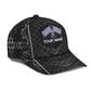 Custom Neon Racing Pattern Personalized Name – Classic Cap