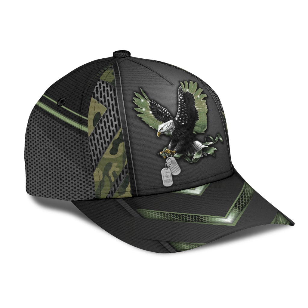 Green Eagle Camouflage Pattern – Classic Cap