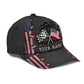 Custom Name Racing American Flag 1 – Classic Cap