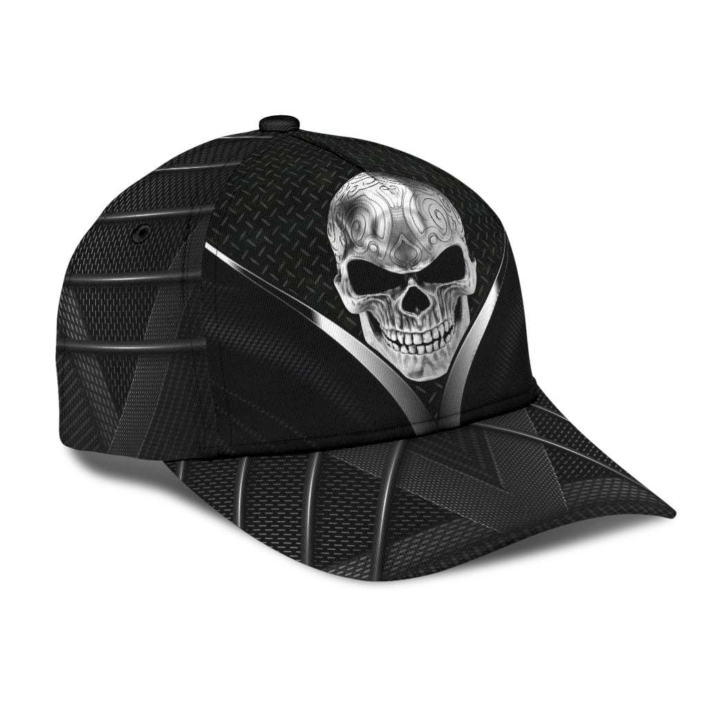 Skull Carbon Black Dark Style – Classic Cap