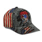 Fishing Hooked On Freedom American – Classic Cap