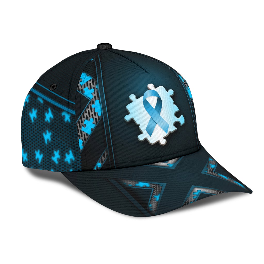Autism Awareness Blue Support Style – Classic Cap