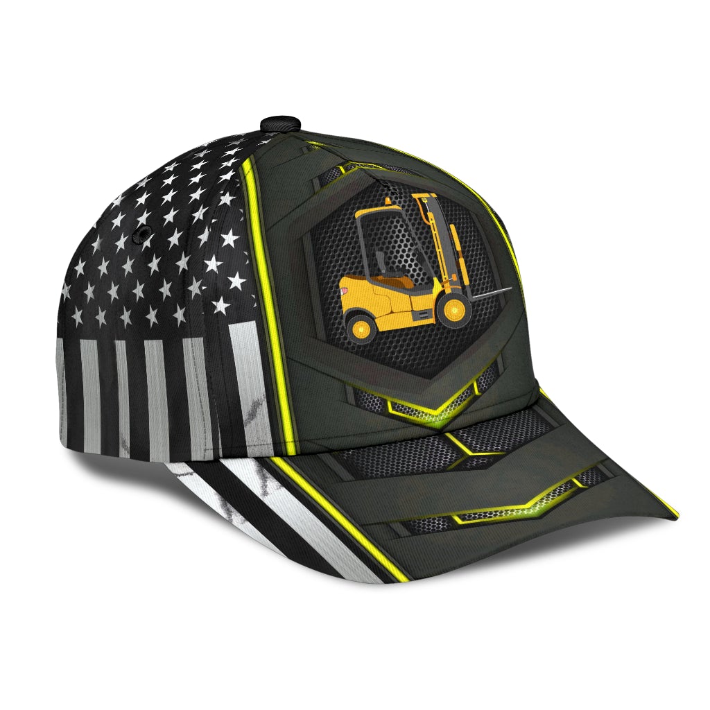 Forklift Truck Flag Carbon – Classic Cap