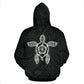 Hawaii Turtle Warrior Style Art – 3D Hoodie