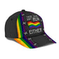 Pride Colors Never Run – Classic Cap