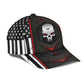 Skull Red Flag Carbon American – Classic Cap