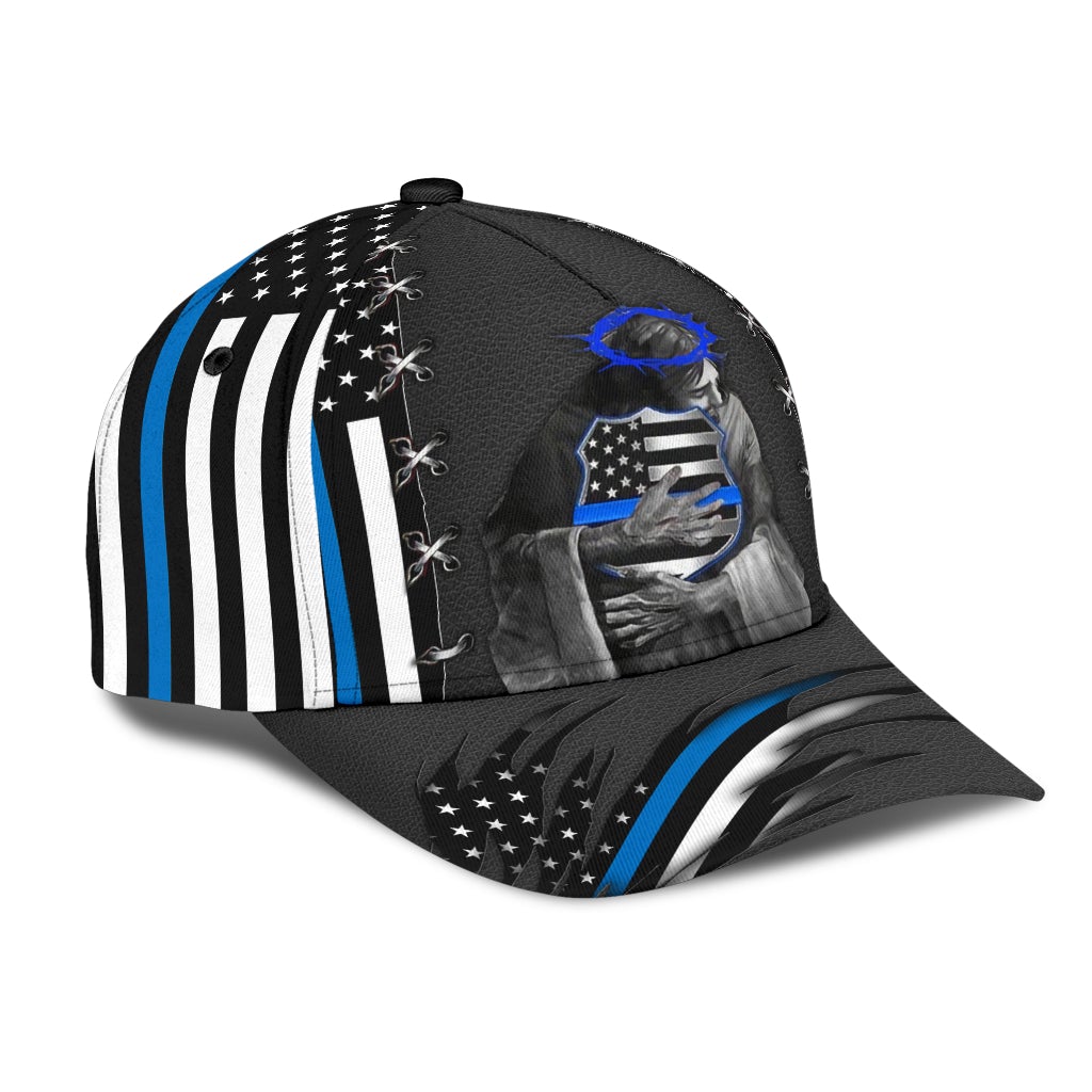 Back The Blue Faith Police – Classic Cap