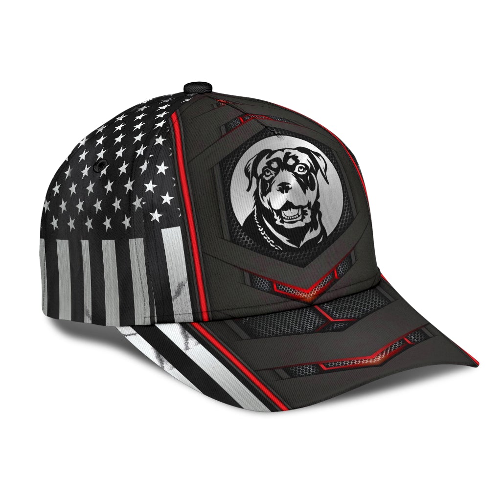 Rottweiler Red Flag Carbon – Classic Cap