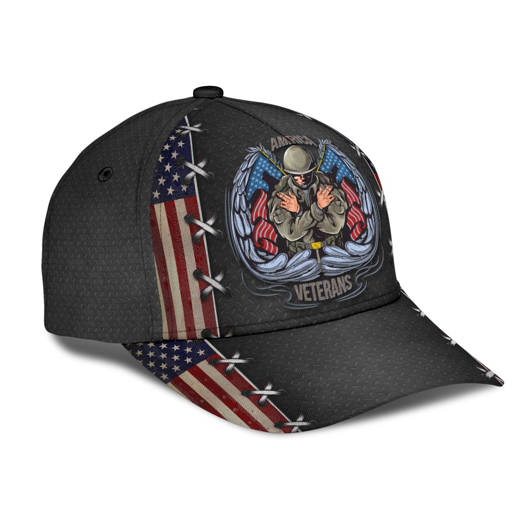 Proud American Soldier Veteran – Classic Cap