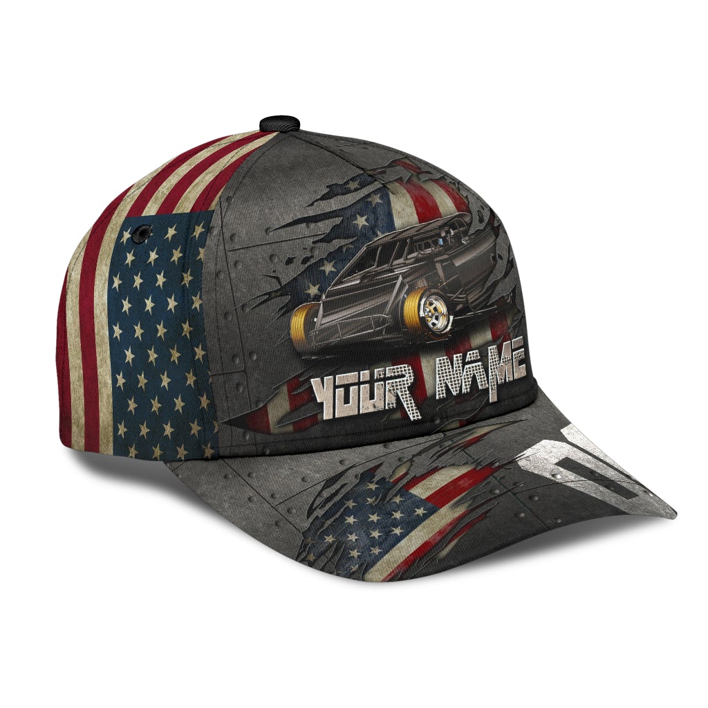 Custom Crack Dirt Racing American – Classic Cap