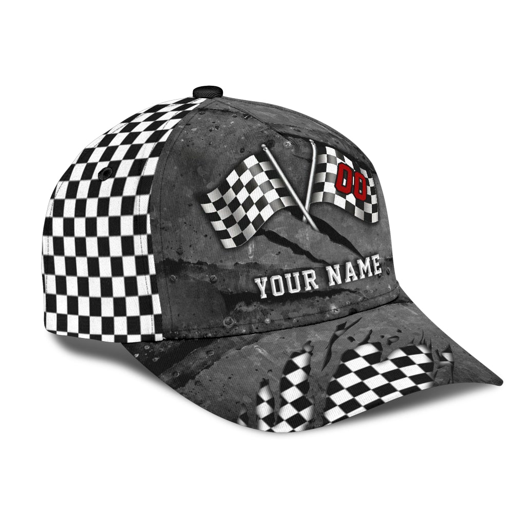 Custom Racing 00 Personalized Name Number – Classic Cap