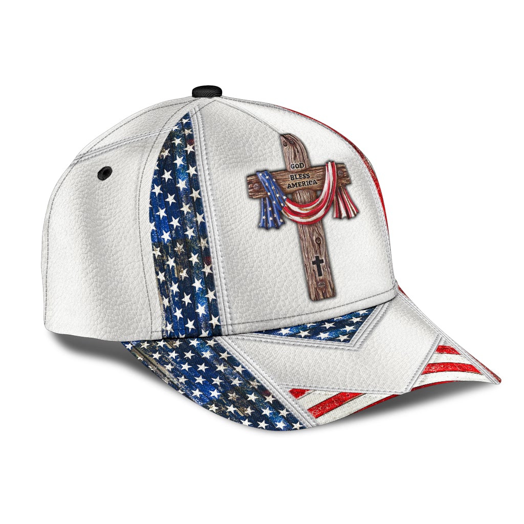 White God Bless America – Classic Cap
