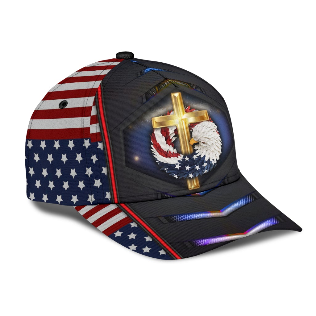 God Bless America Eagle – Classic Cap