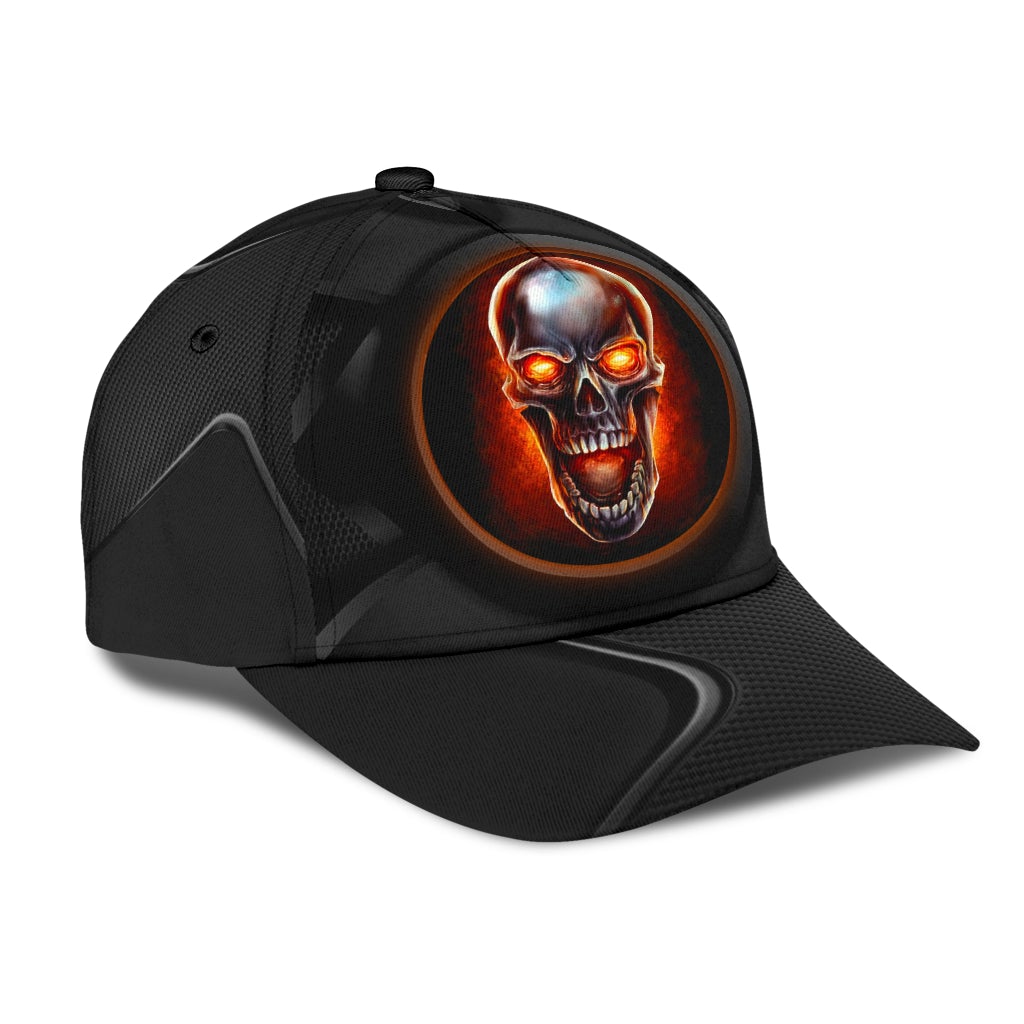 Evil Skull Dark Horror Style – Classic Cap