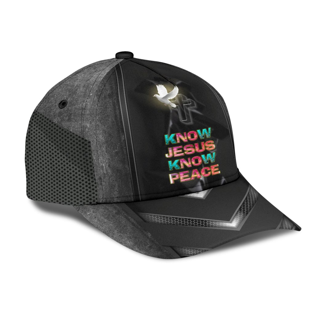 Faith Brings Peace Message – Classic Cap