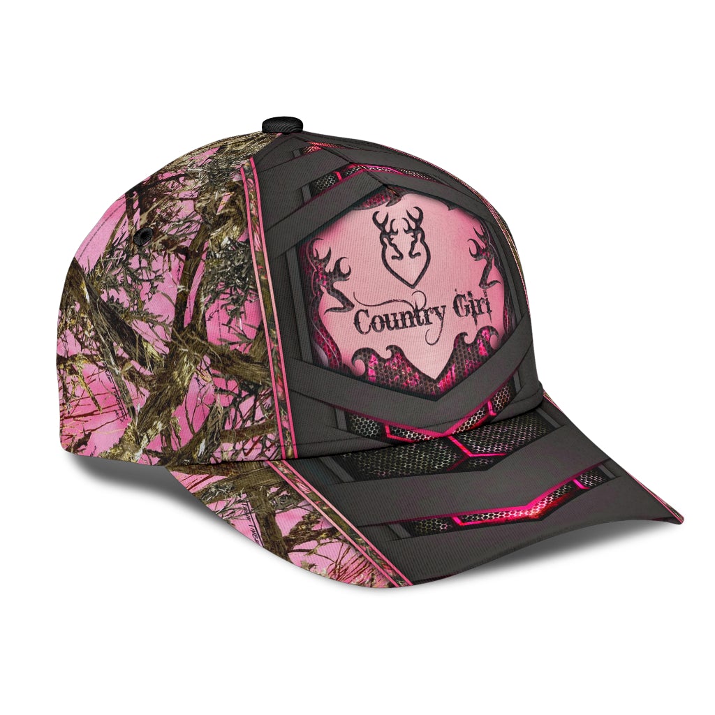 Hunting Deer Country Girl – Classic Cap